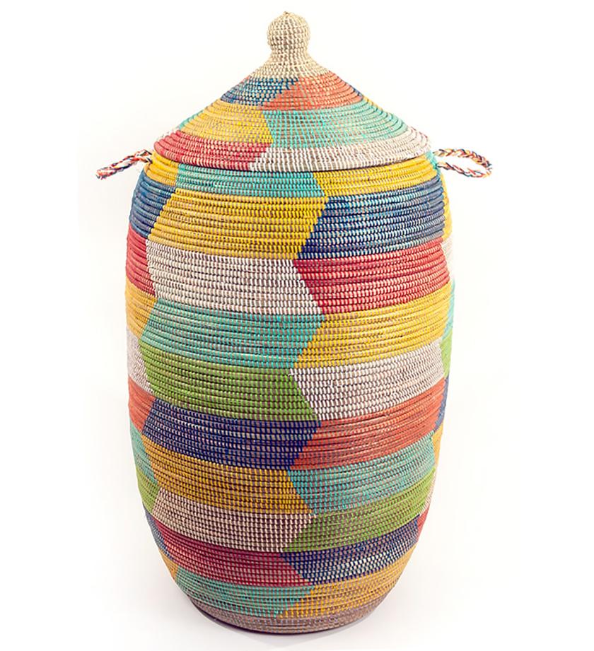 Extra Large Rainbow Hamper – Cultural Interiors