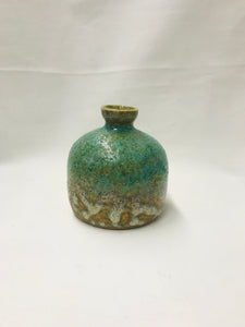 Stoneware Vases, Reactive Glaze