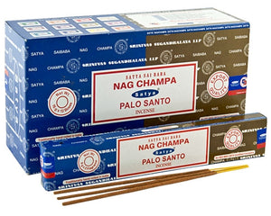 Satya Nag Champa + Palo Santo 16 Gram Pack