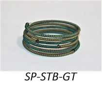 Striped African Wire Bracelets