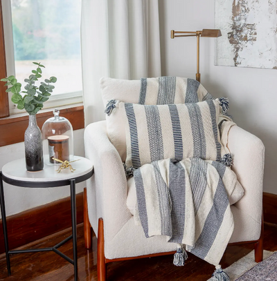 Barrett Ink Throw- Peking Handicraft