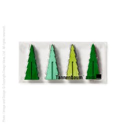 TANNENBAUM™ TREE (3 INCHES:ASSORTED MOD:SET OF 12)