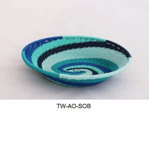 Telephone Wire Oval Bowl