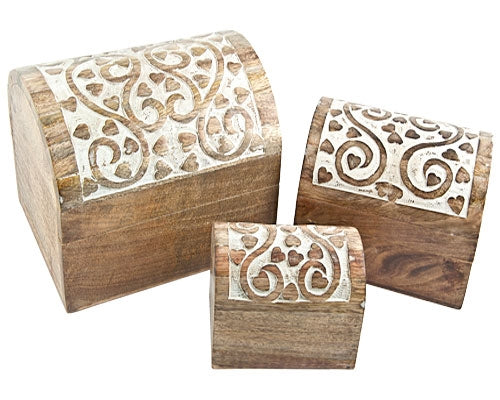 Nested Wooden Chest