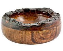 Wooden Tray with Natural Bark
