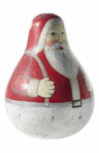 Wooden Roly Poly Santa Claus