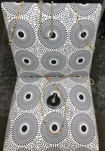 African Print Chair