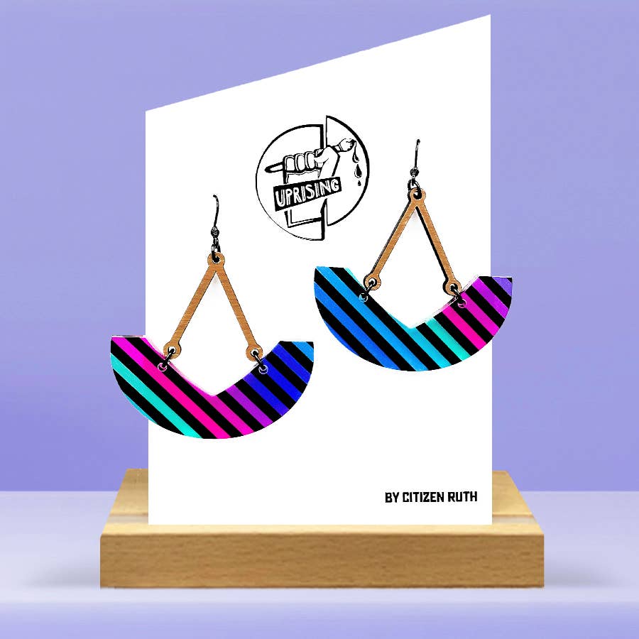 Uprising By Citizen Ruth - The Rayna - Dangle Earrings