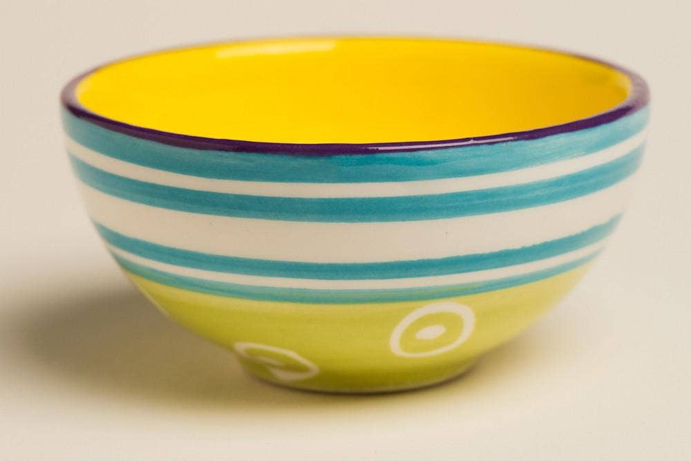 Thumbprint Artifacts - Small Bowl