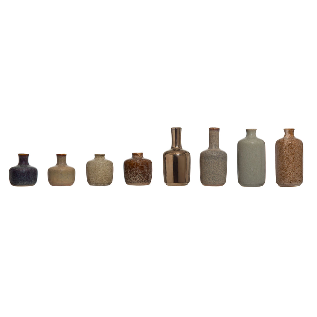 Stoneware Vases - Set of *