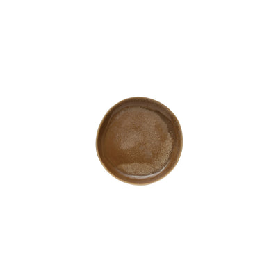 Reactive Glaze Stoneware Round Plate