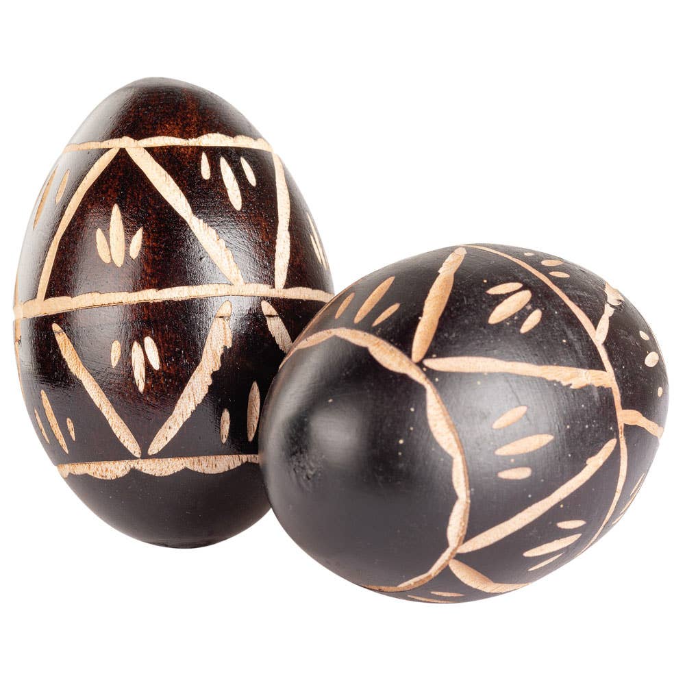 Carved Egg Shaker - Benjamin International
