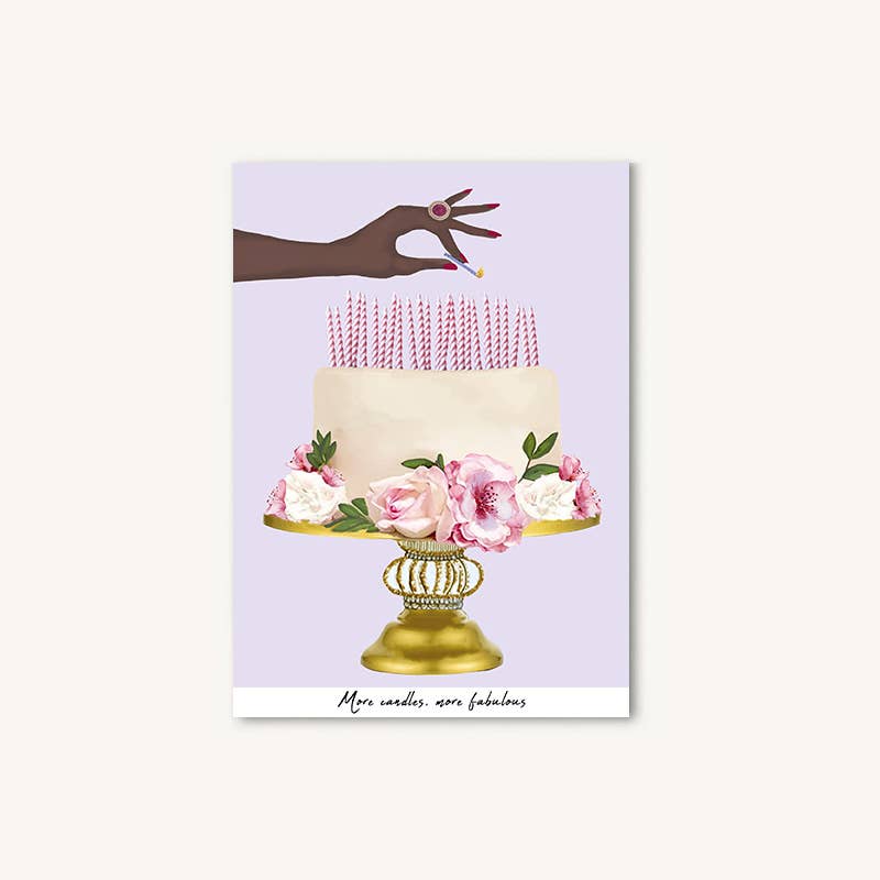 More Candles Birthday Greeting Card