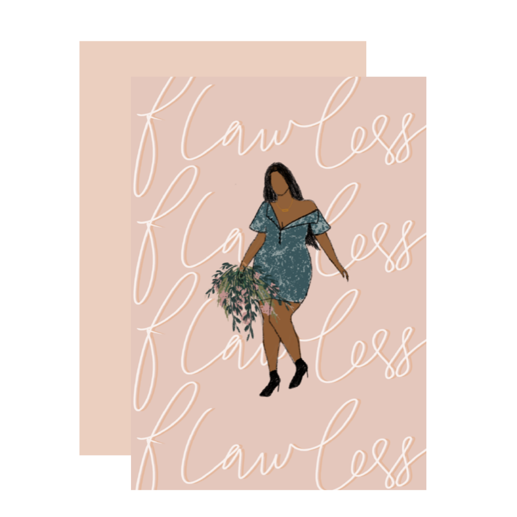 Aims Moon Paperie - Kd Doll Greeting Card