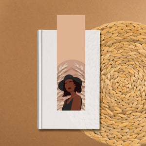 Neutral Black Woman Bookmark