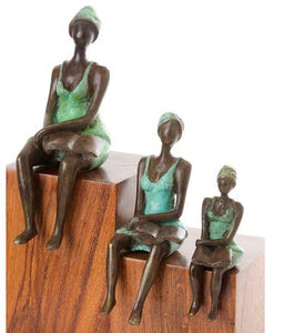Leisure Reader Bronze Sculpture