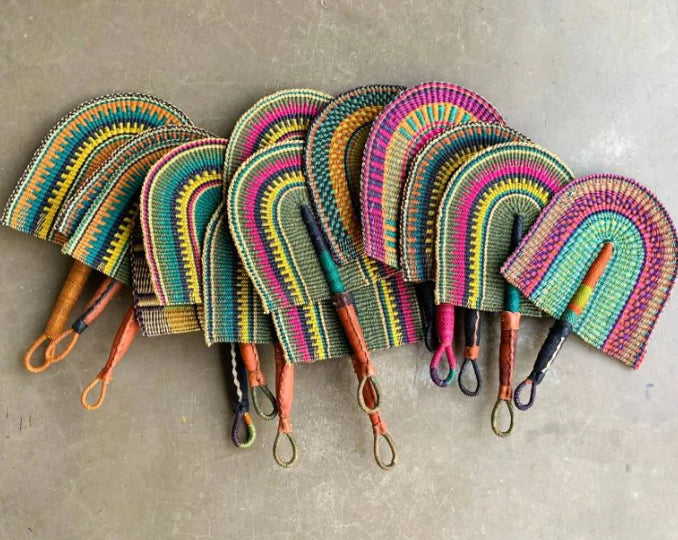 Ghanaian  Hand Woven Fans