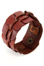 Plated Leather Bracelet