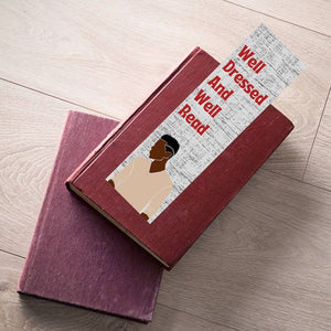Well Dressed And Well Read Bookmark