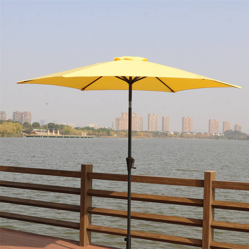 IDEAZ International LLC - 1253GCT Yellow Umbrella with Carry Bag