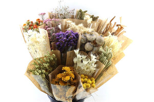 Dutch Flower Studio - Droogbloemen assortiment - 15 soorten - decoratie - bloemen