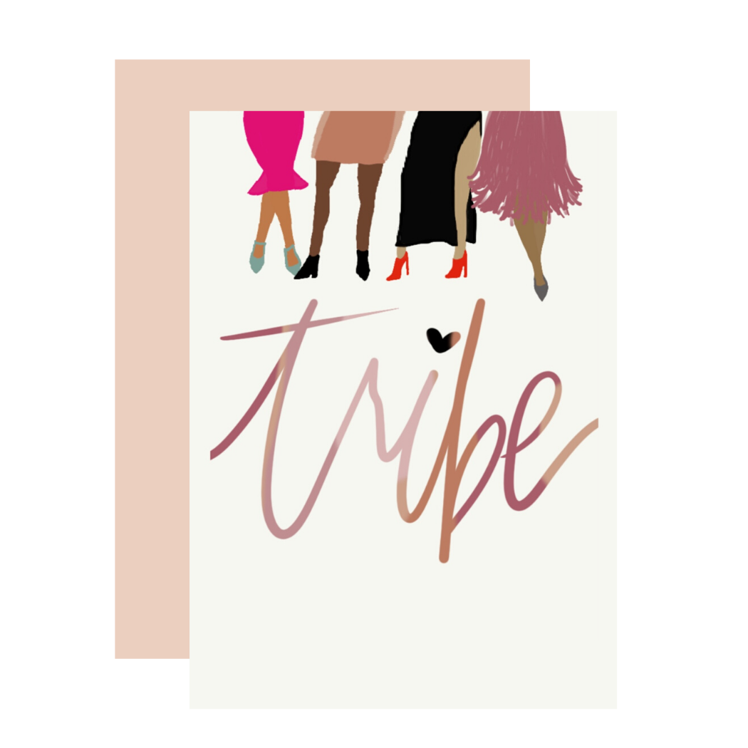 Aims Moon Paperie - Tribe Greeting Card