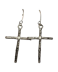 Lula N Lee Cross Earrings - Silver