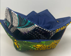 African Wax Print Microwave Koozie