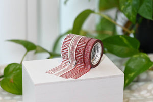 Mudcloth African Textile Inspired Washi Tape Set