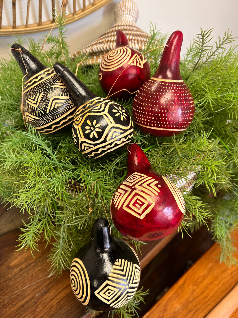 Assorted Gourd Ornament-Gitzell FairTrade – Cultural Interiors