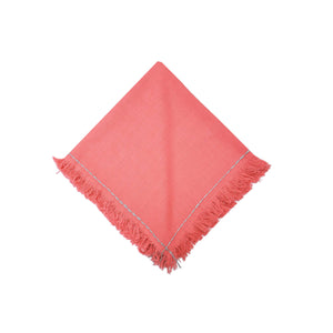 Cheryl Napkin Set of 4 Cotton 20" X 20"  Napkin - carol & frank