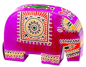 Benjamin International - Baby Elephant Leather Bank