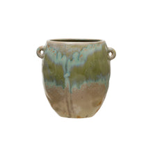Stoneware Crock with Glaze