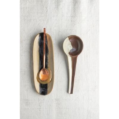Two-Tone Stoneware Spoon