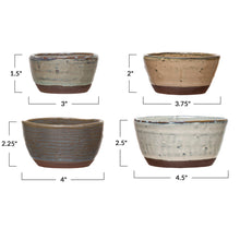 Round Stoneware Mini Bowl (Set of 4)