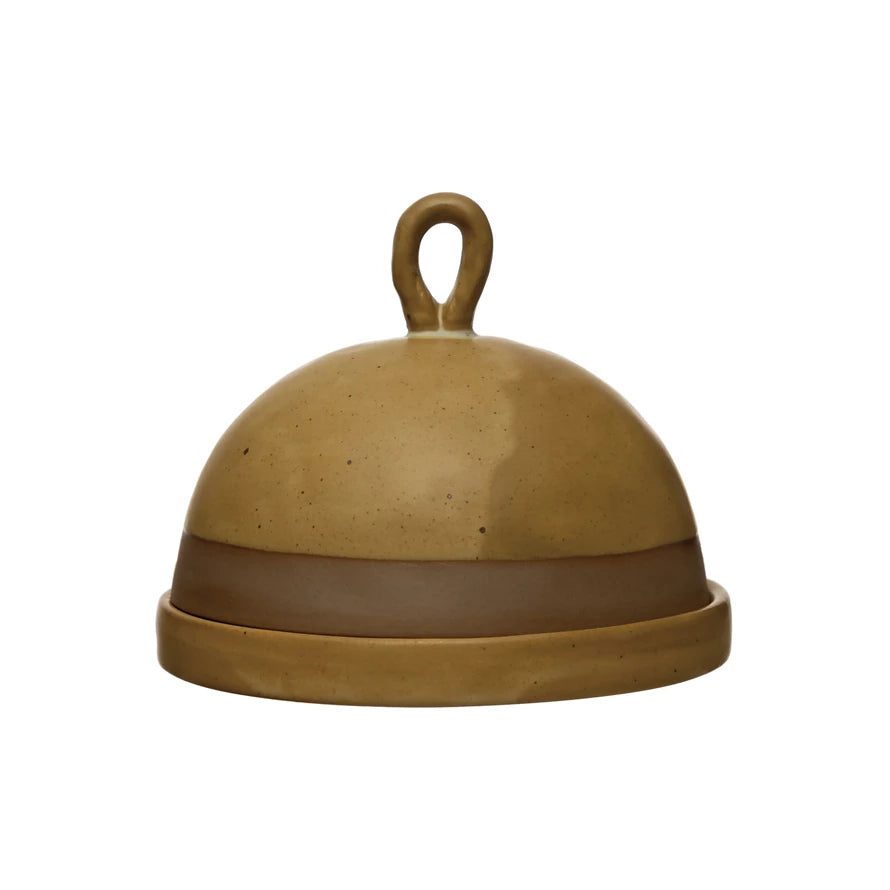 Stoneware Dome Dish
