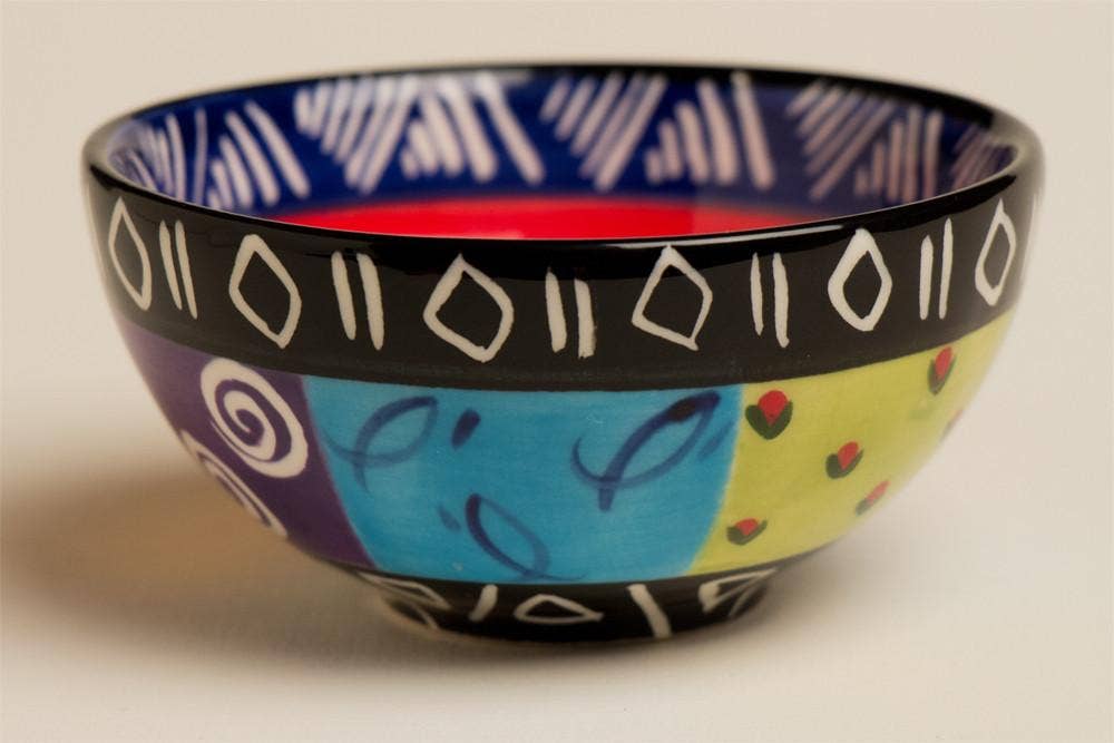 Thumbprint Artifacts - Small Bowl