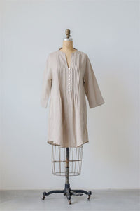 Cotton Linen Harper Tunic Dress