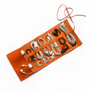 Brouk and Co. - Travel Cord Roll- Orange