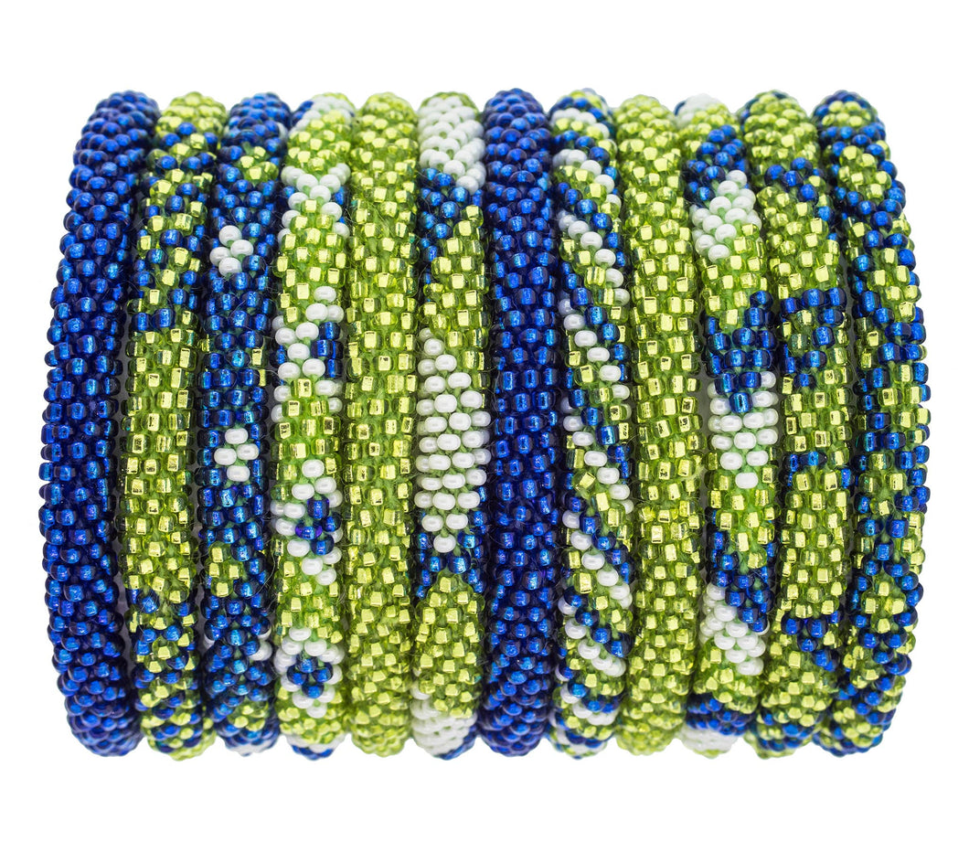 Aid Through Trade - Roll-On® Bracelet Blue and Green