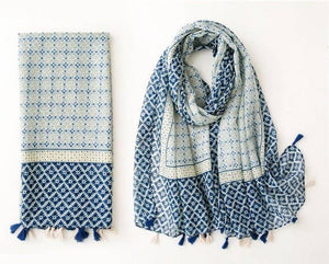 Classic Floral Soft Voile Scarf Style 20
