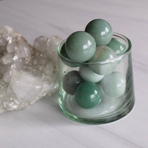 Aventurine Mini Sphere (Crystals & Stones) - Pebble House