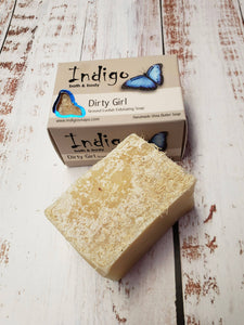 Indigo Bath and Body - Indigo - Specialty Soap - Dirty Girl Exfoliating Ground Loofah Soap