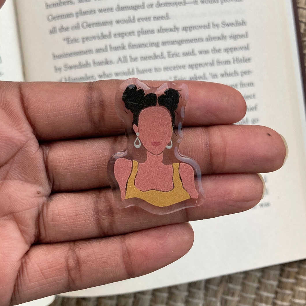 Space Buns Melanin Magic Lapel Pin