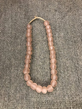 African Sea Glass Bead Necklace