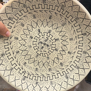 Mud cloth bowl