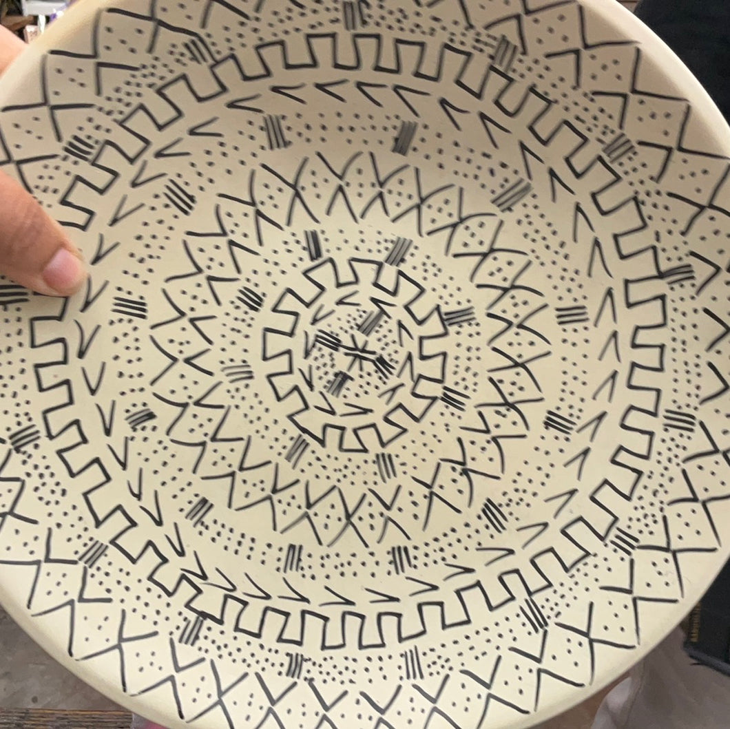 Mud cloth bowl