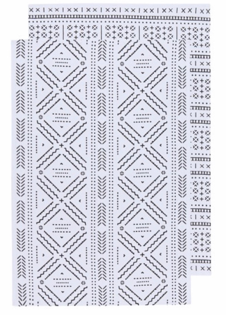 Onyx  Dishtowels S/2