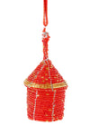 Holiday Hut Gift Box Ornament