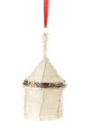 Holiday Hut Gift Box Ornament